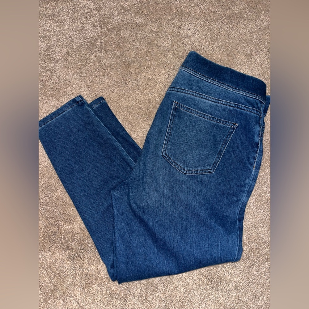 Time and Tru Blue Jean Jeggings-Size 12/14